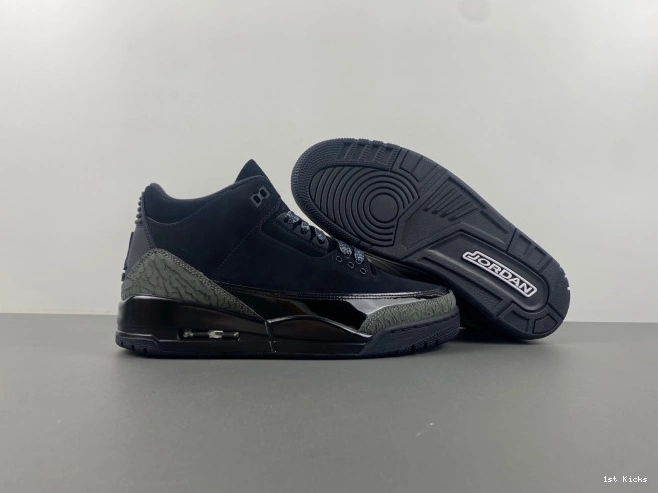 Air Black Jordan Cat CK9246-168 Retro 3 0708
